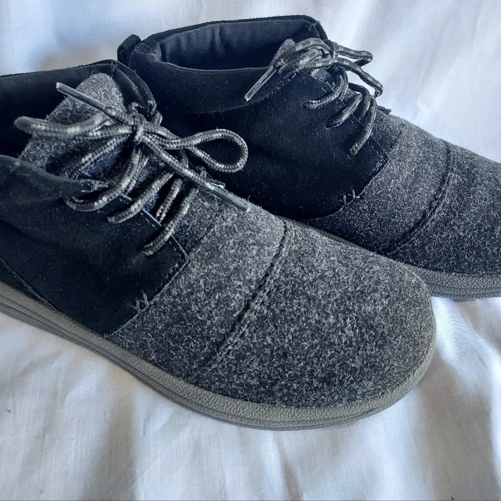 Lamo‎ Koen Chukka Black Wool mens Shoes Size 7